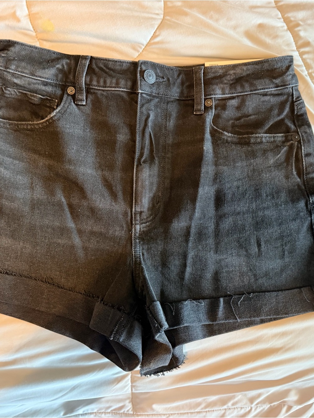 American Eagle Mom Shorts High-Rise Denim Shorts